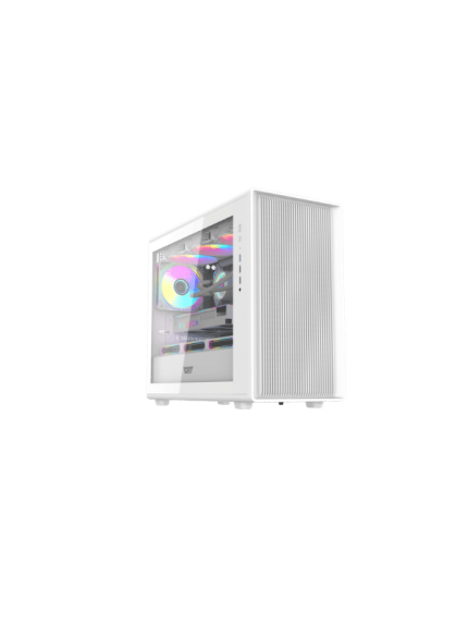 DarkFlash DB460M M-ATX PC Case, WHITE