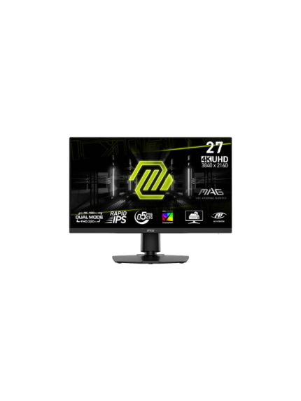 MSI MAG 272URDF E16 27" UHD, 160Hz Flat, Rapid IPS, 0.5ms, Flat, Dual Mode, Gaming Monitor