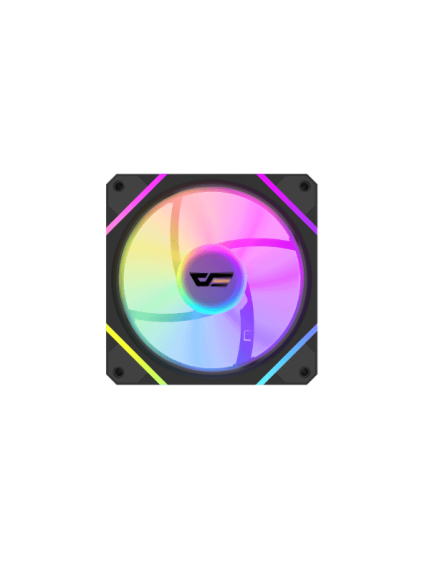 DarkFlash DM12 Pro A-RGB Cooling Fan, BLACK