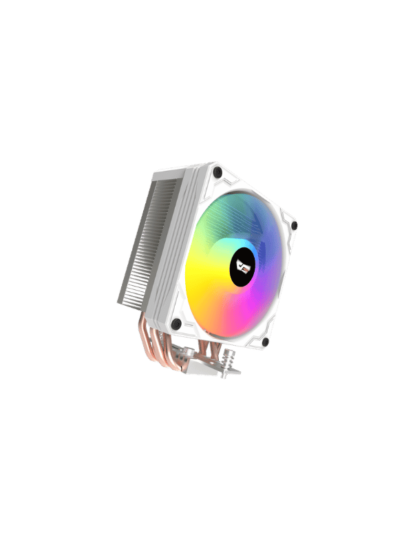 Darkflash M400 Digital Display Tower CPU Cooler – WHITE