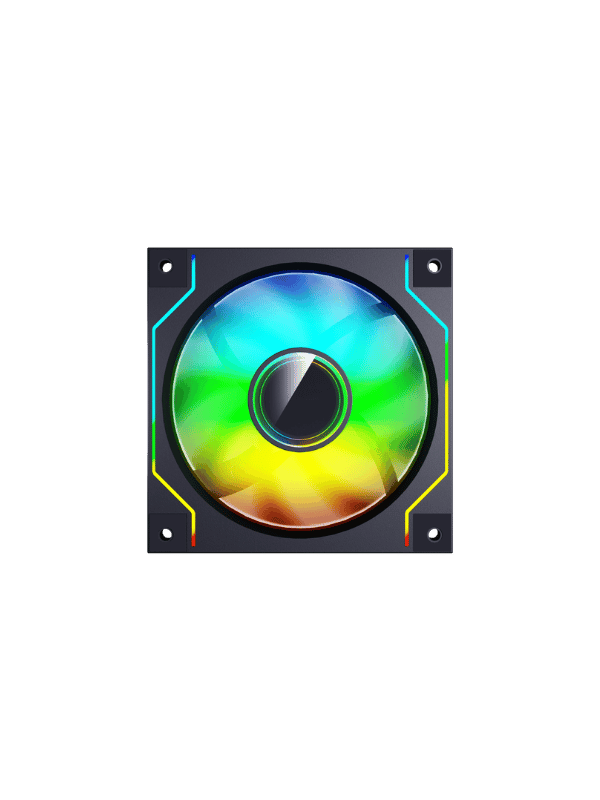 Darkflash DM20 ARGB Cooling Fan – BLACK
