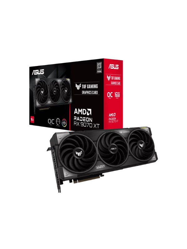 ASUS TUF Gaming Radeon™ RX 9070 XT 16GB GDDR6 OC Edition