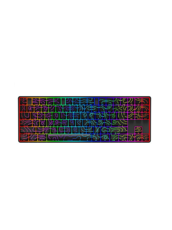 DarkFlash EZ87 Magnetic Switch Mechanical Keyboard, BLACK
