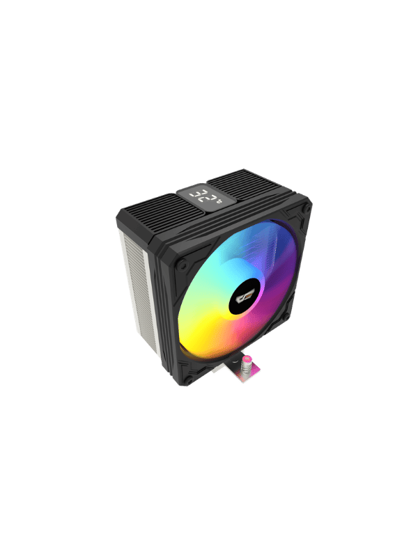 Darkflash M400 Digital Display Tower CPU Cooler – BLACK