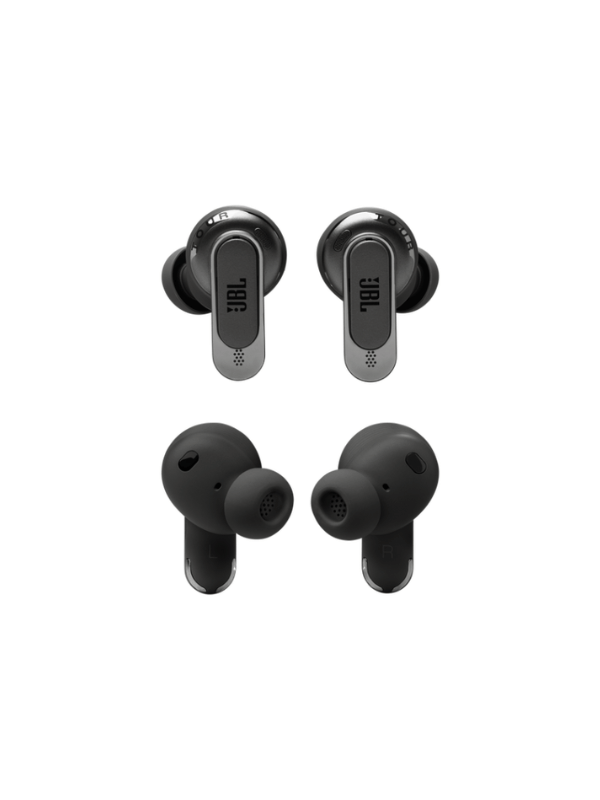 JBL Tour Pro 3 Wireless Earbuds with Bluetooth, Built-in Battery and 40h Playback, Charging Case, Noise Cancelling and JBL Spatial 360 with Head Tracking Function, Black