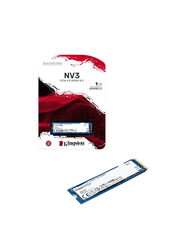 Kingston NV3 M.2 2280 1TB PCIe 4.0 x4 NVMe 6000MB/S Internal SSD