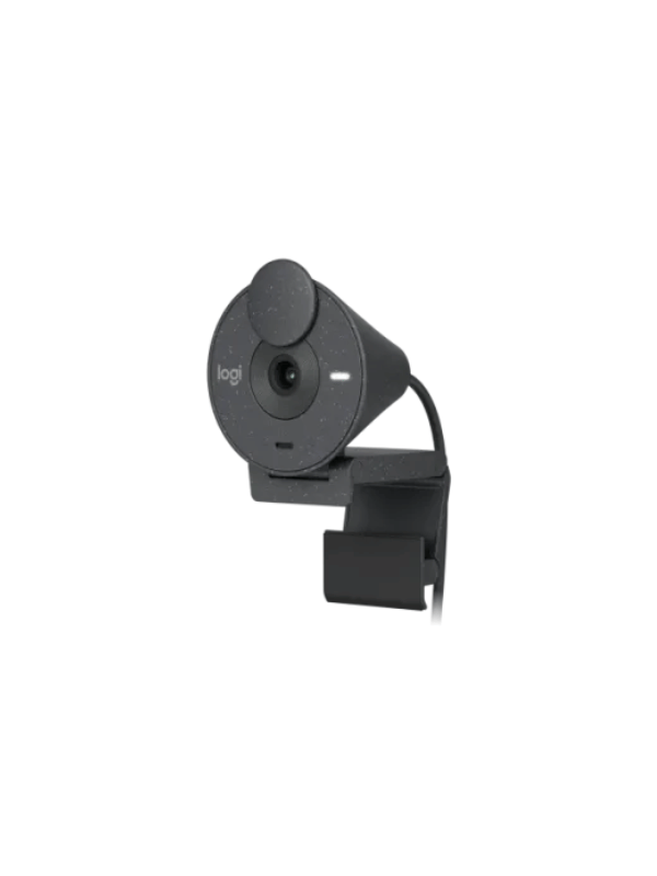 Logitech Brio 300 Full HD Webcam, Black