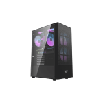 DarkFlash A290 MATX PC Case Black
