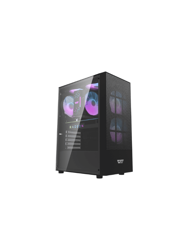 DarkFlash A290 MATX PC Case Black