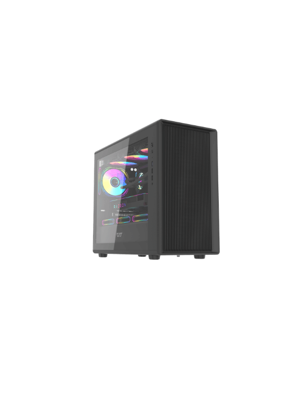 DarkFlash DB460M M-ATX PC Case, BLACK