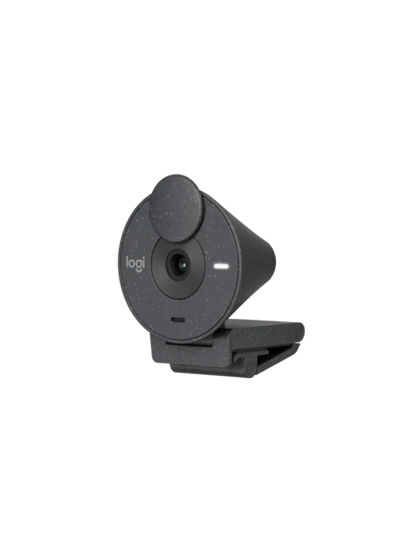 Logitech Brio 300 Full HD Webcam, Black