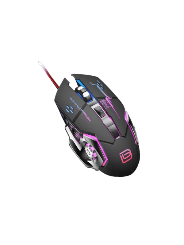 BAJEAL G8 RGB Gaming Mouse – Ergonomic, Wired, Programmable, Up to 3200 DPI