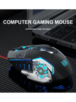 BAJEAL G8 RGB Gaming Mouse – Ergonomic, Wired, Programmable, Up to 3200 DPI