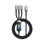 100W Multi Charging Cable 3 in 1 Multi USB Charger Fast Charging Cable
