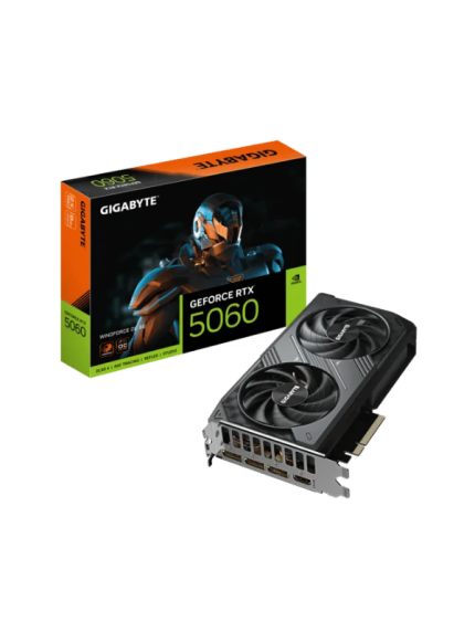 GIGABYTE GeForce RTX™ 5060 WINDFORCE OC 8G Graphics Card