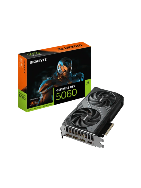 GIGABYTE GeForce RTX™ 5060 WINDFORCE OC 8G Graphics Card